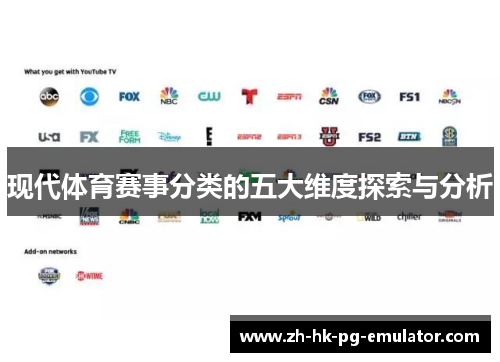 现代体育赛事分类的五大维度探索与分析